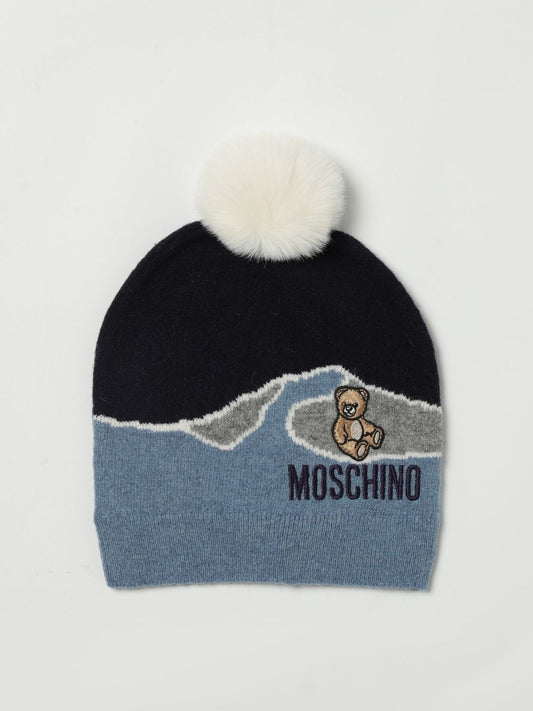 Moschino Hat Kids Navy