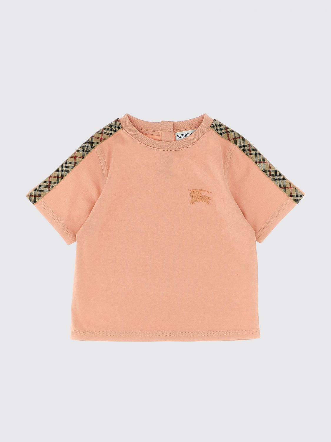 Burberry T Shirt Kids Pink