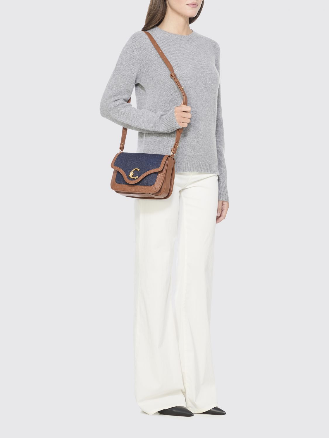 Coccinelle Shoulder Bag Woman Blue
