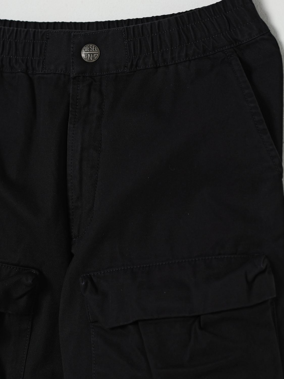Diesel Pants Kids Black
