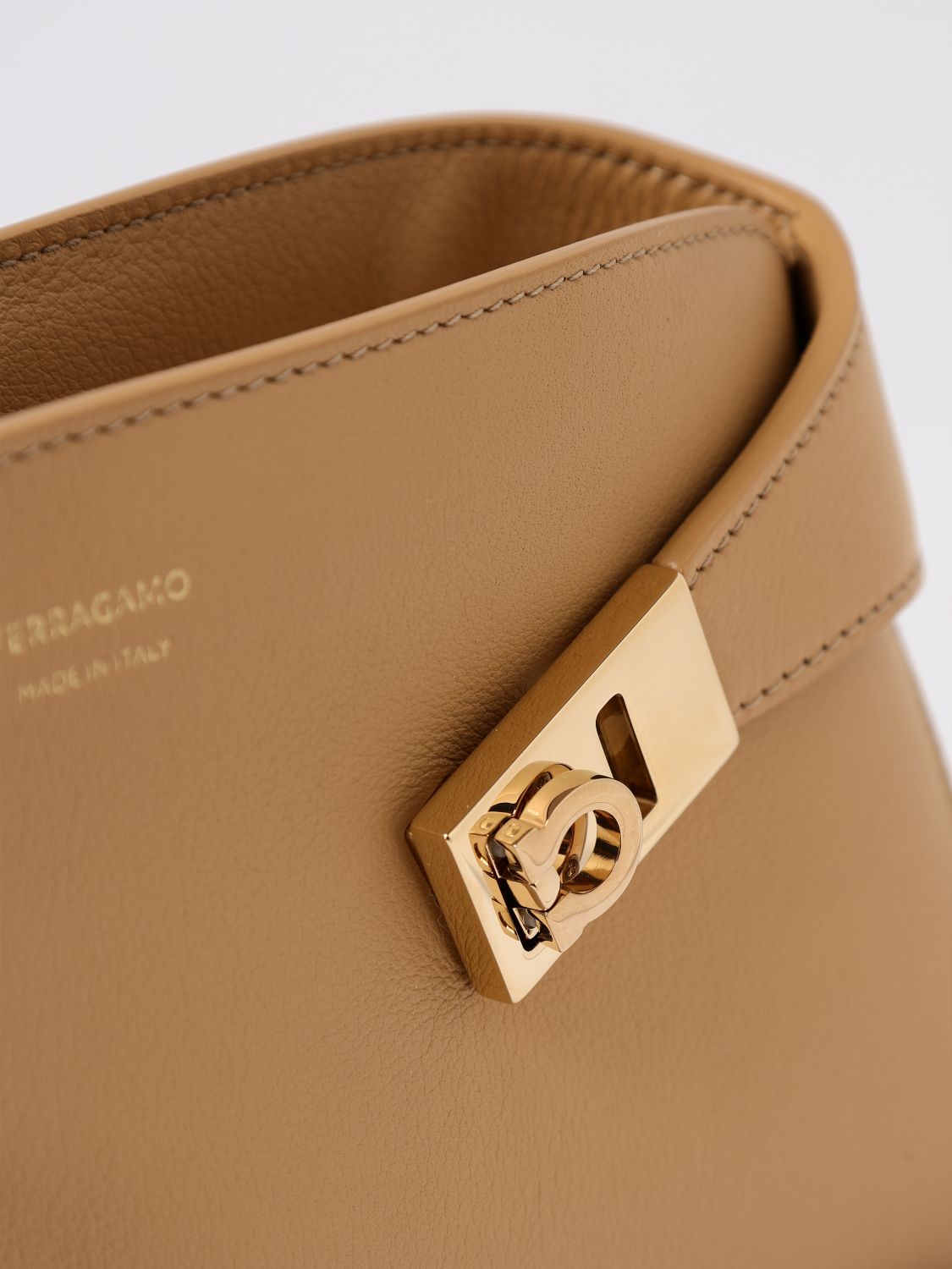 Ferragamo Crossbody Bags Woman Beige