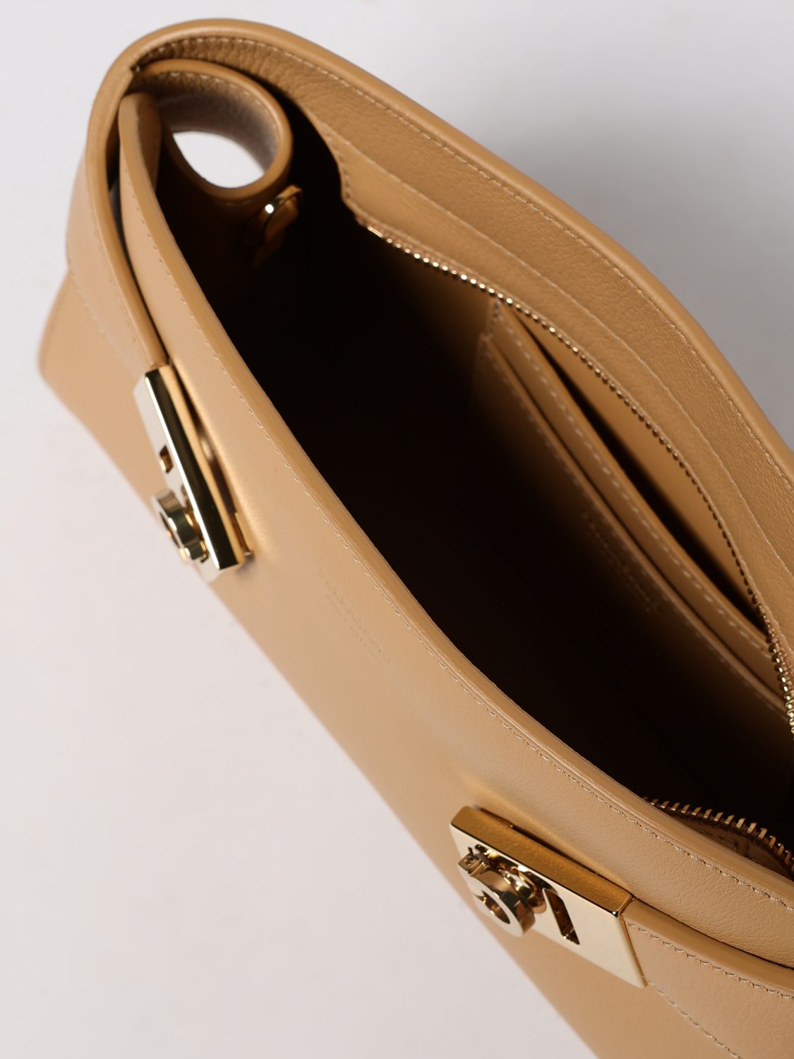 Ferragamo Crossbody Bags Woman Beige