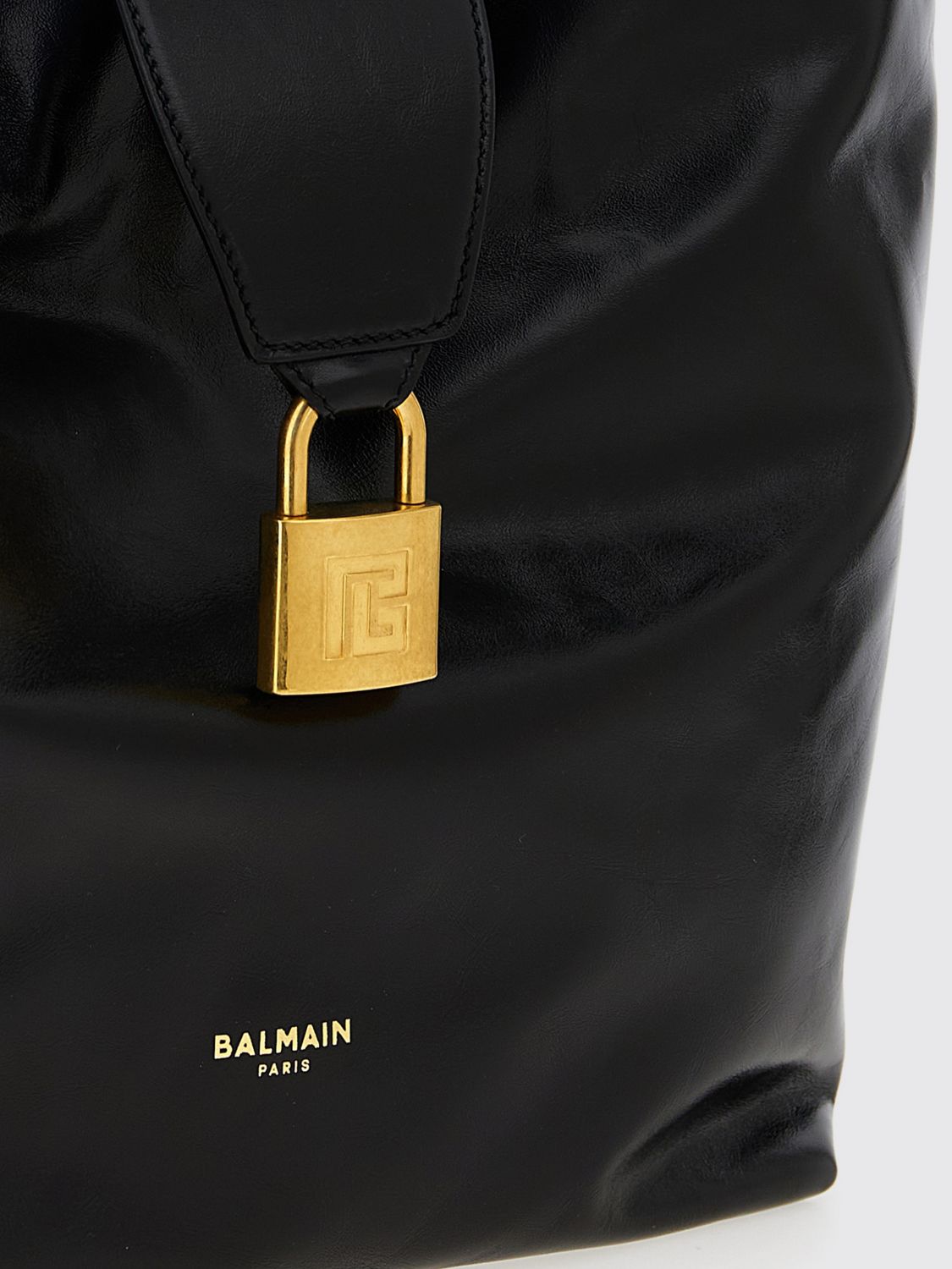 Balmain Shoulder Bag Woman Black