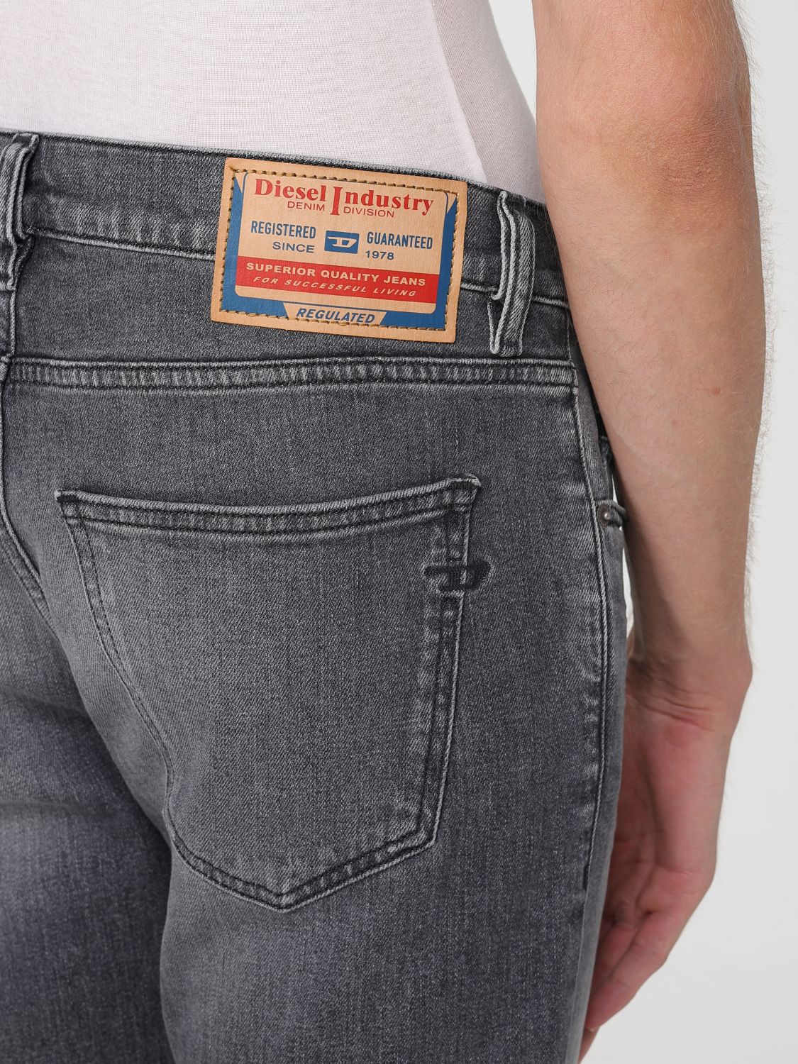 Diesel Jeans Men Grey