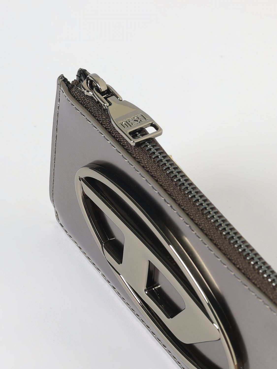 Diesel Wallet Woman Grey
