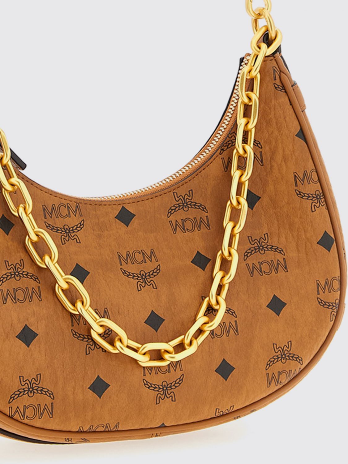 Mcm Shoulder Bag Woman Brown