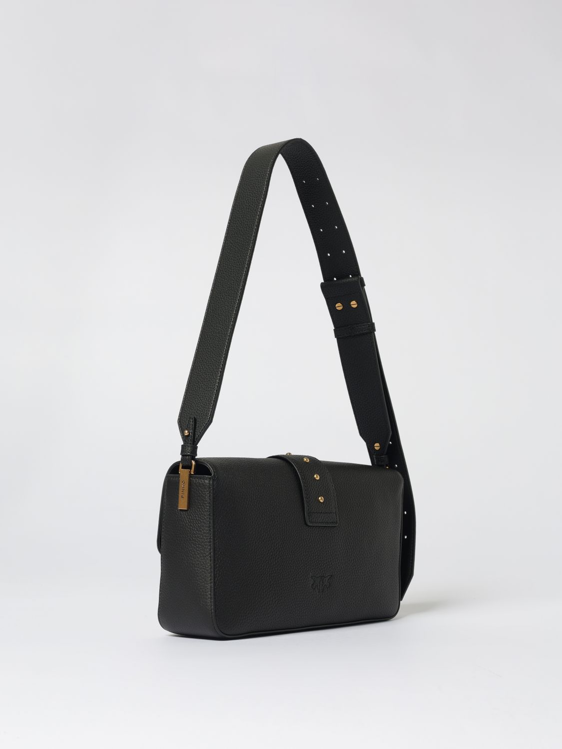 Pinko Crossbody Bags Woman Black