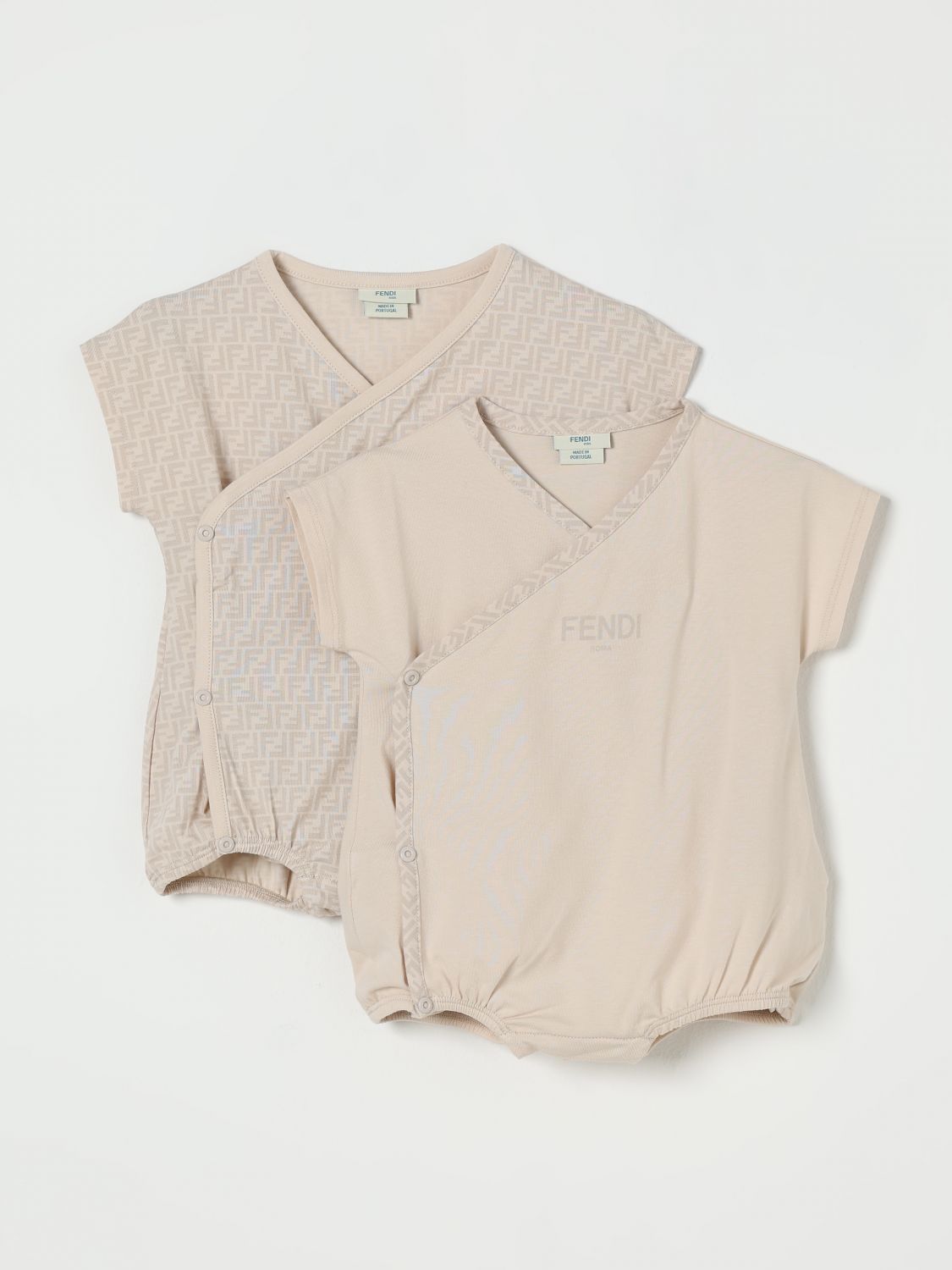 Fendi Bodysuit Kids White