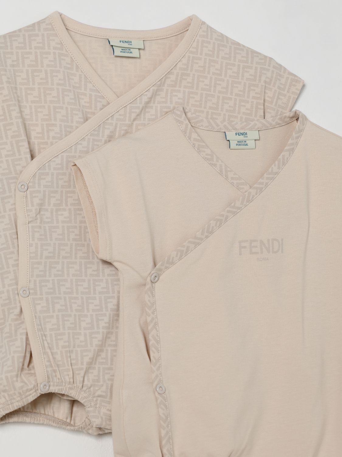 Fendi Bodysuit Kids White