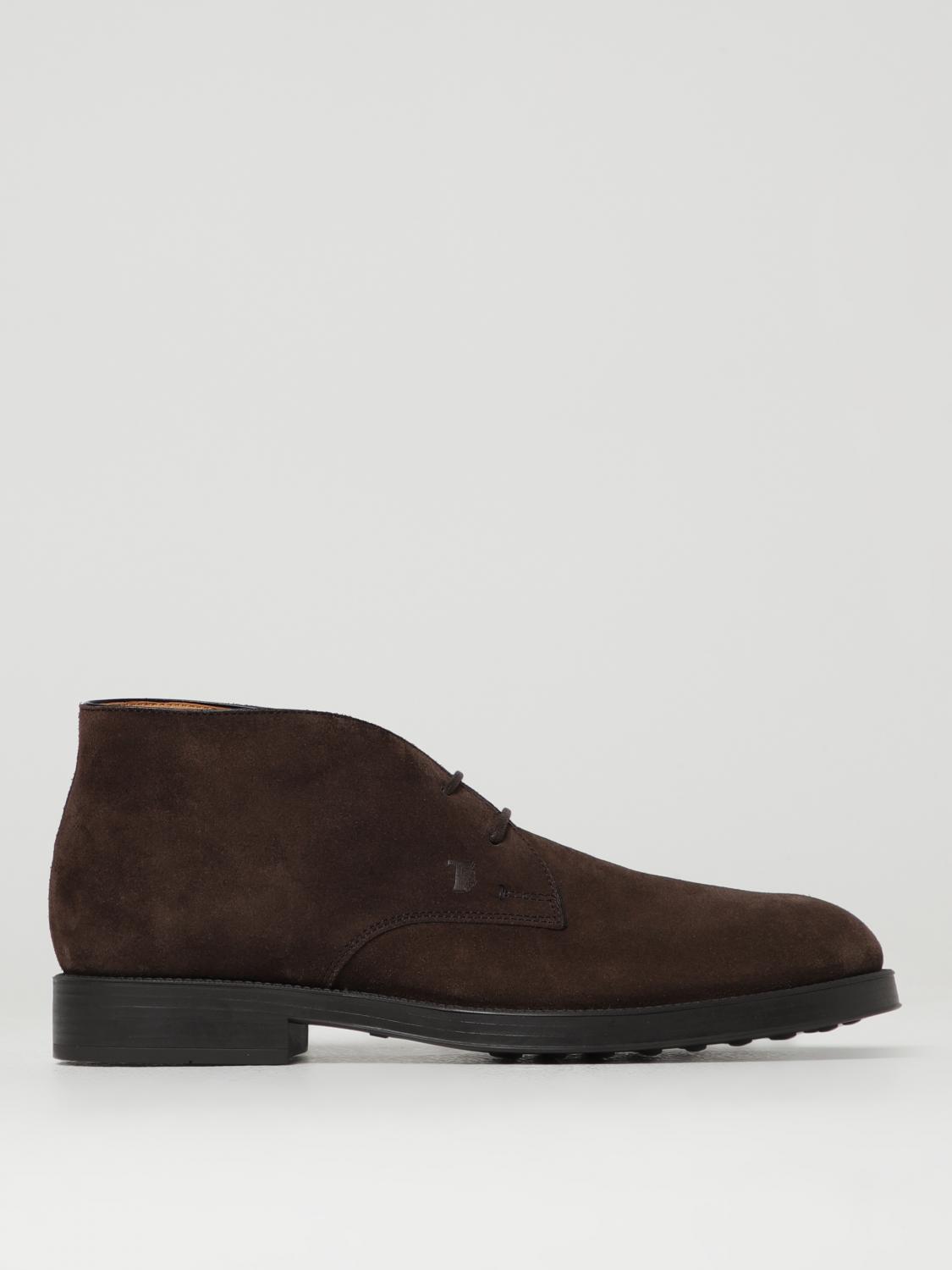 Tod's Boots Men Tobacco