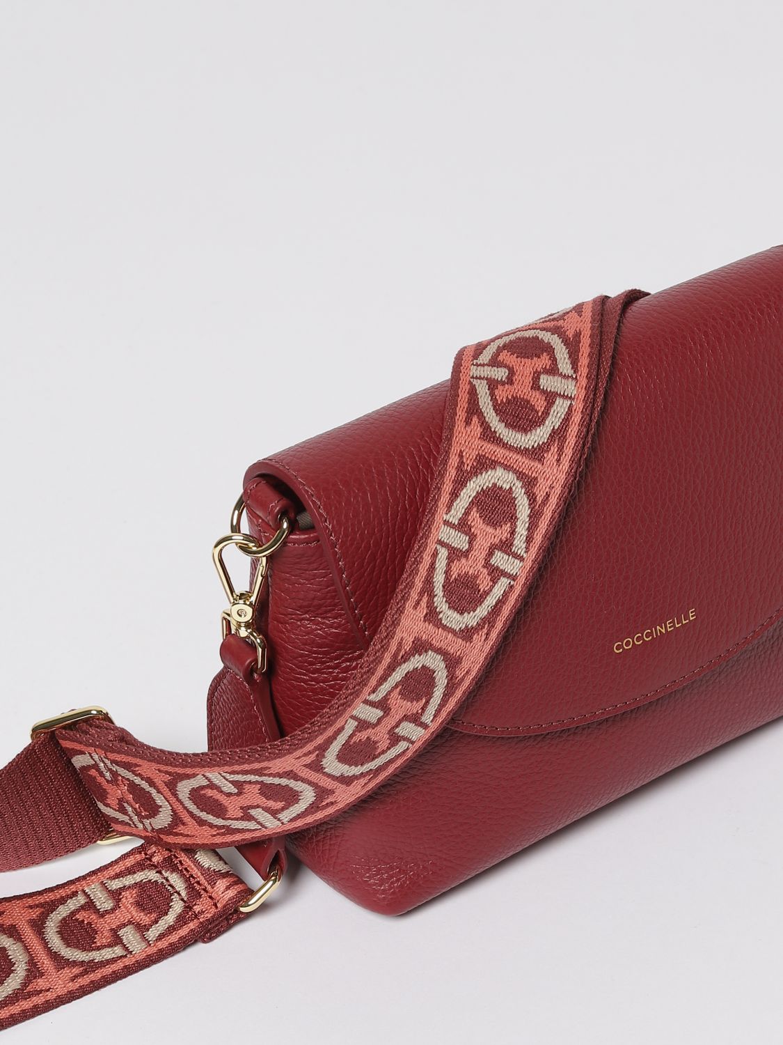 Coccinelle Shoulder Bag Woman Brown