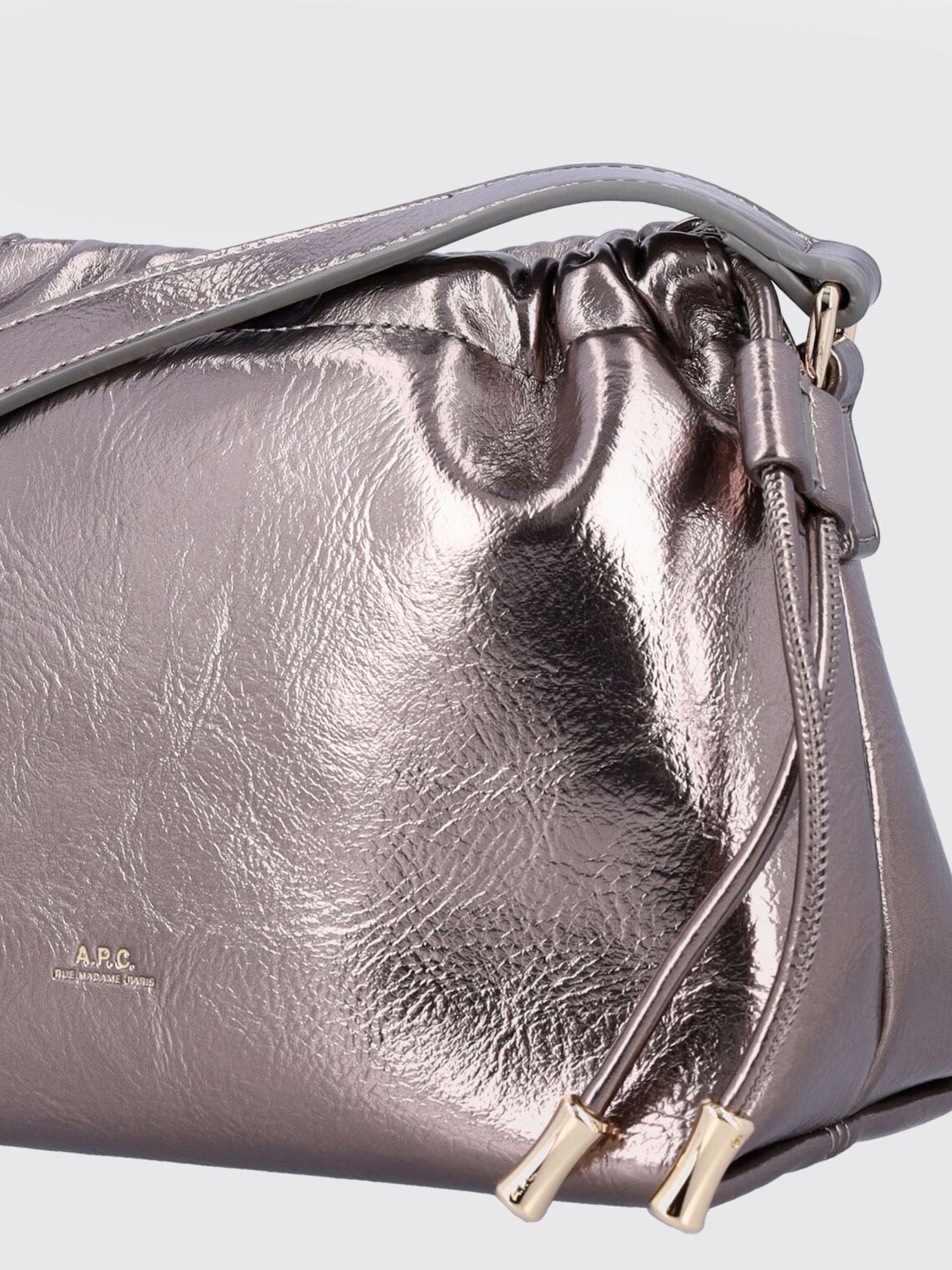 A.P.C. Handbag Woman Silver
