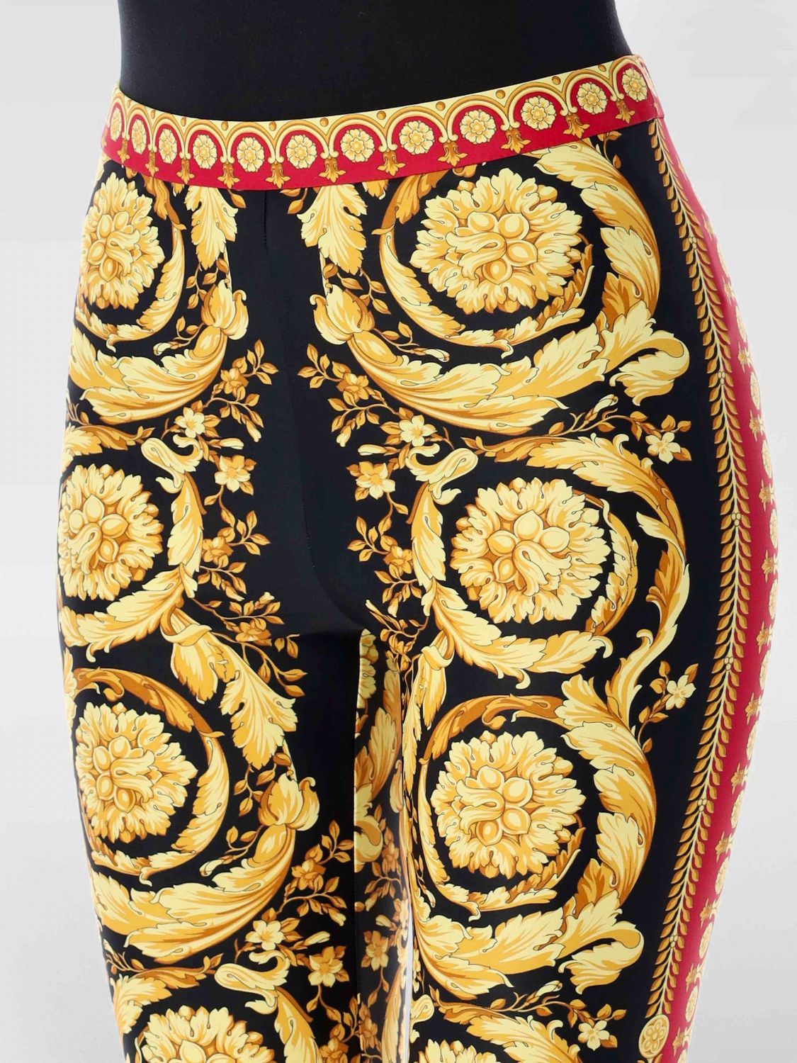Versace Pants Woman Gold