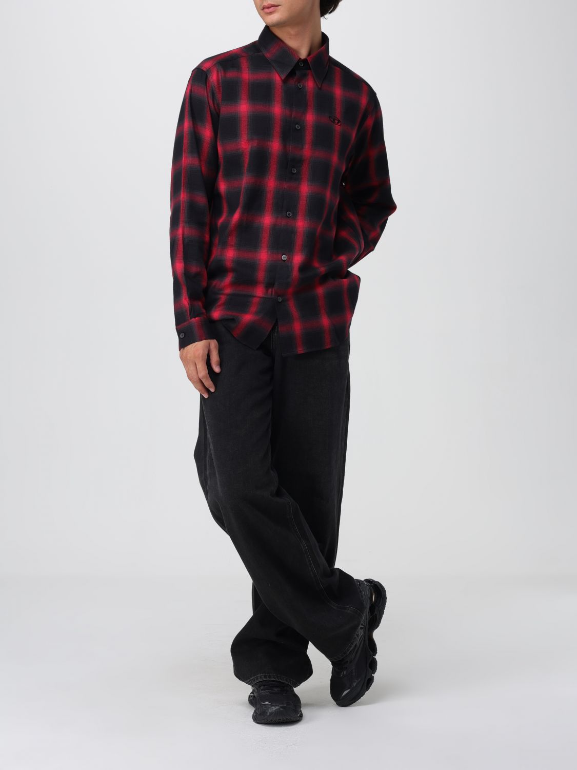 Diesel Shirt Men Red
