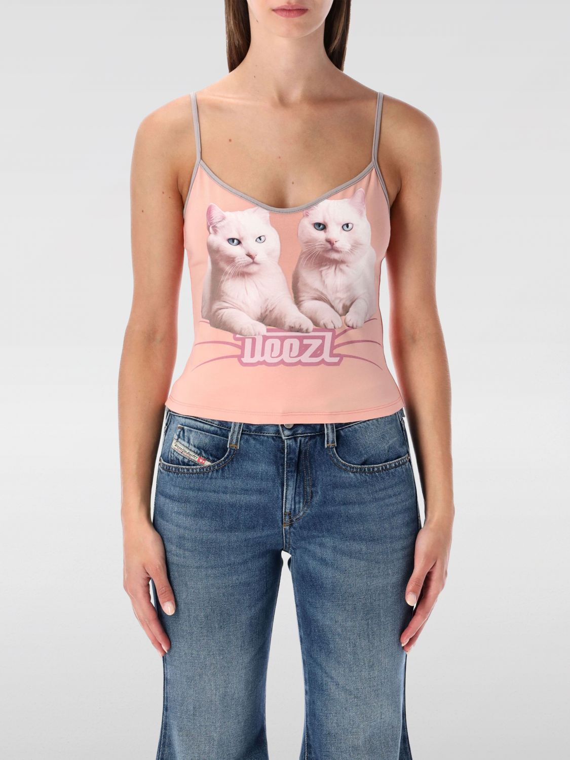 Diesel Top Woman Pink