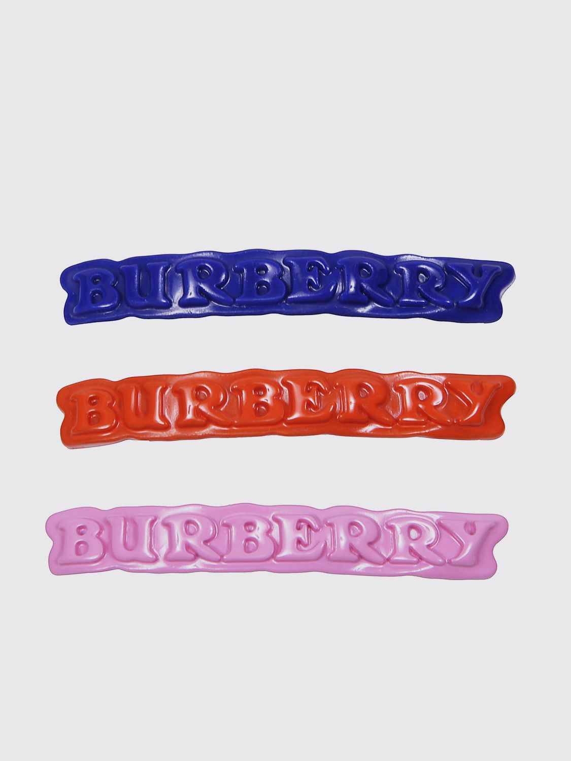 Burberry Hair Clip Kids Red