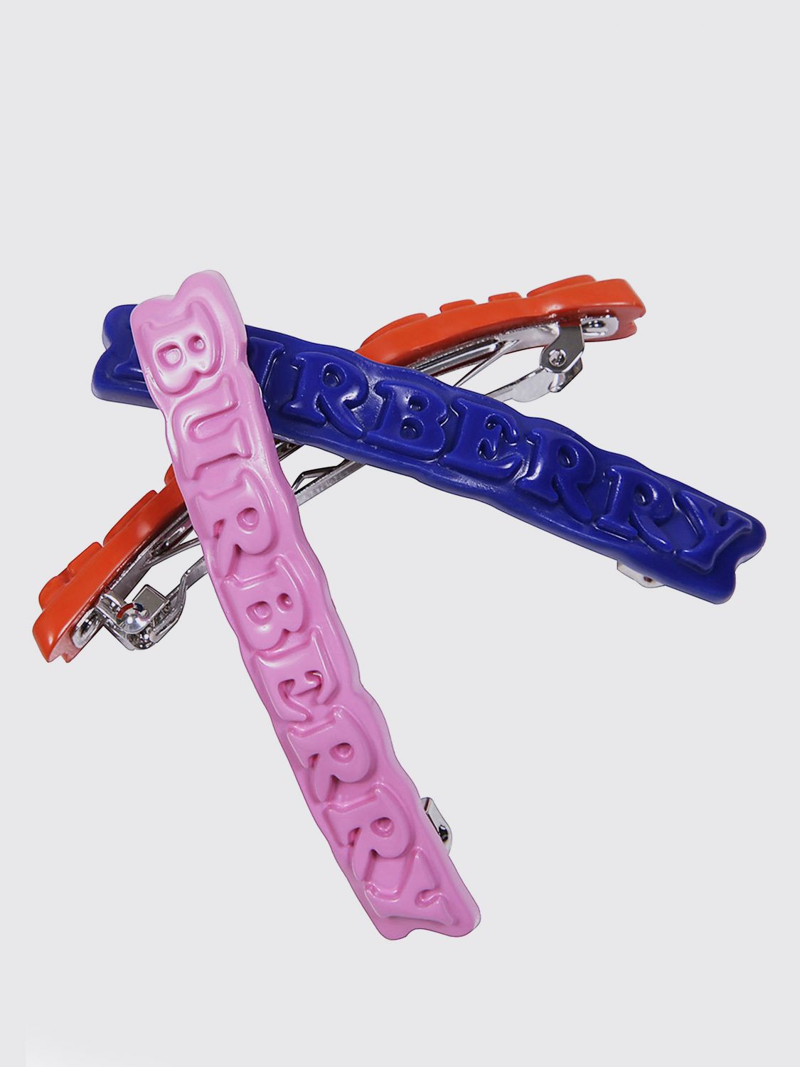 Burberry Hair Clip Kids Red