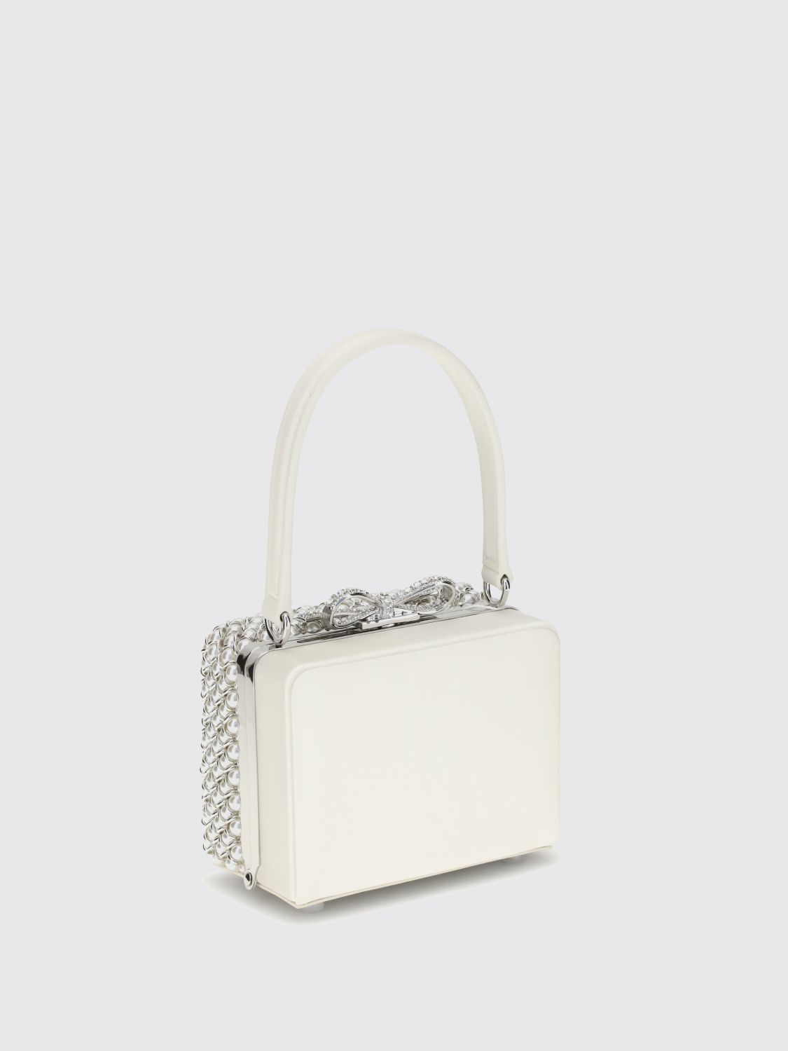Self Portrait Shoulder Bag Woman Yellow Cream