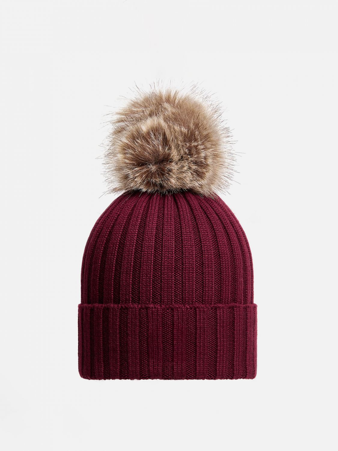 Moncler Hat Woman Burgundy