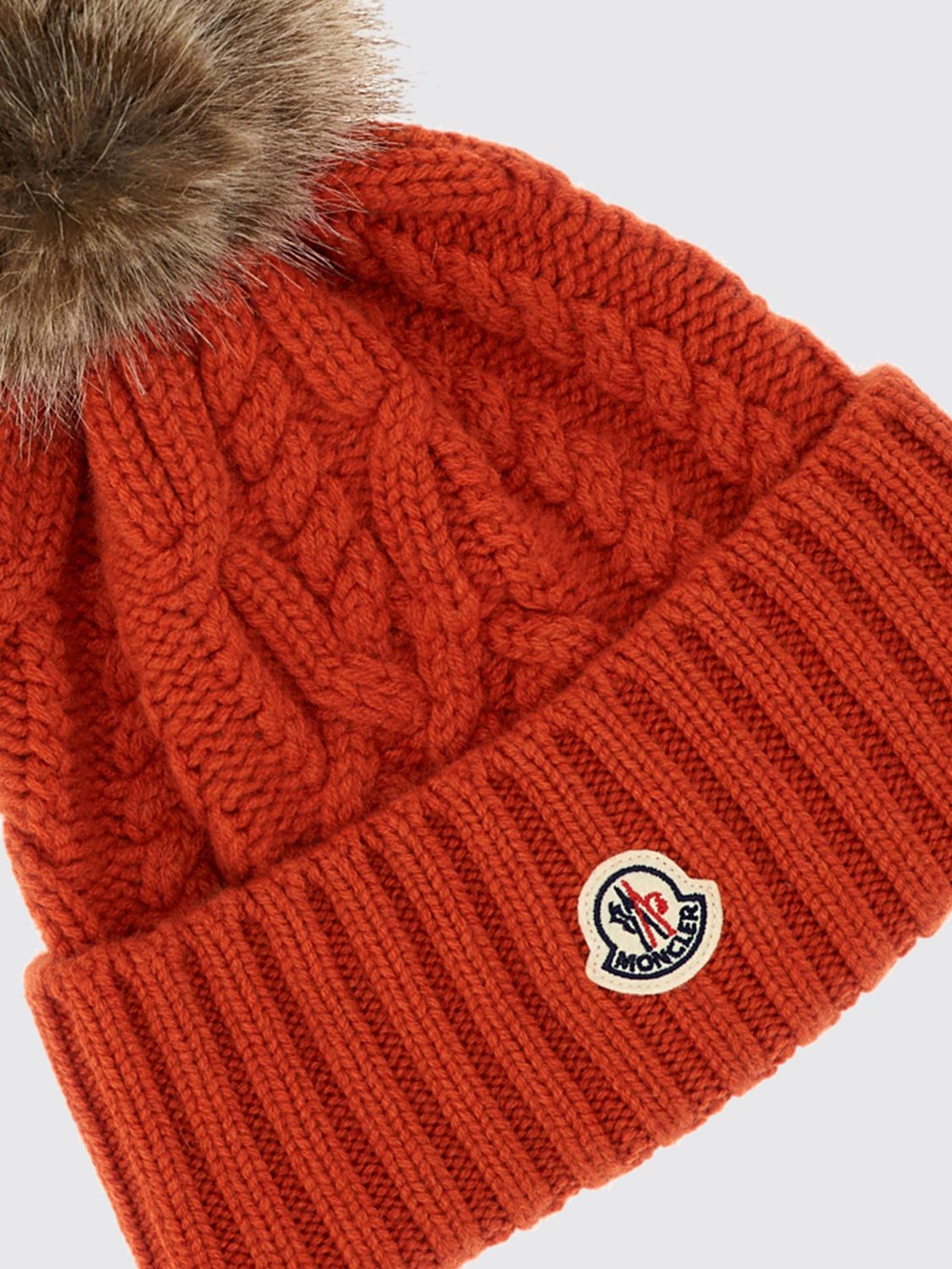 Moncler Hat Woman Orange