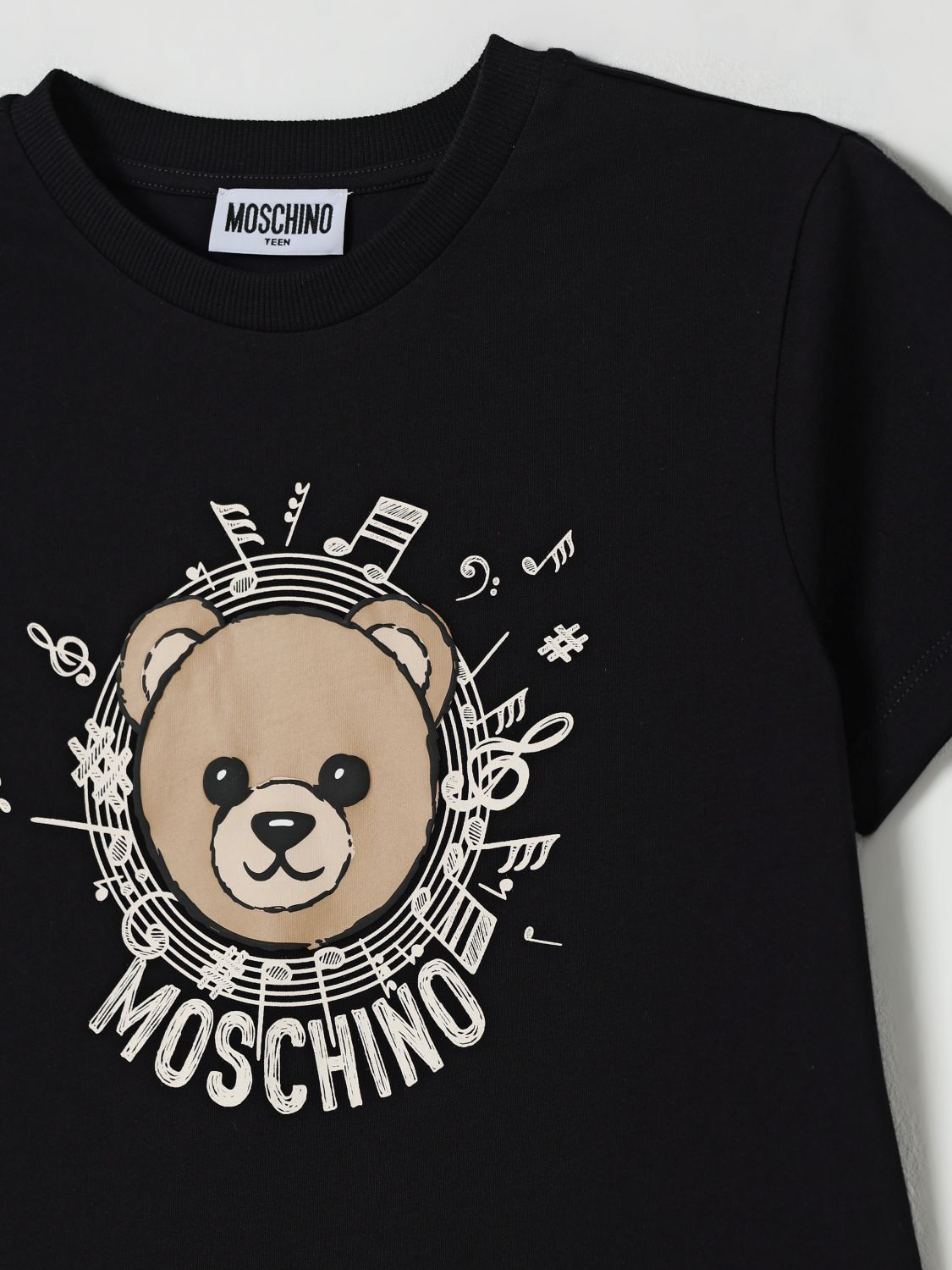 Moschino T Shirt Kids Black