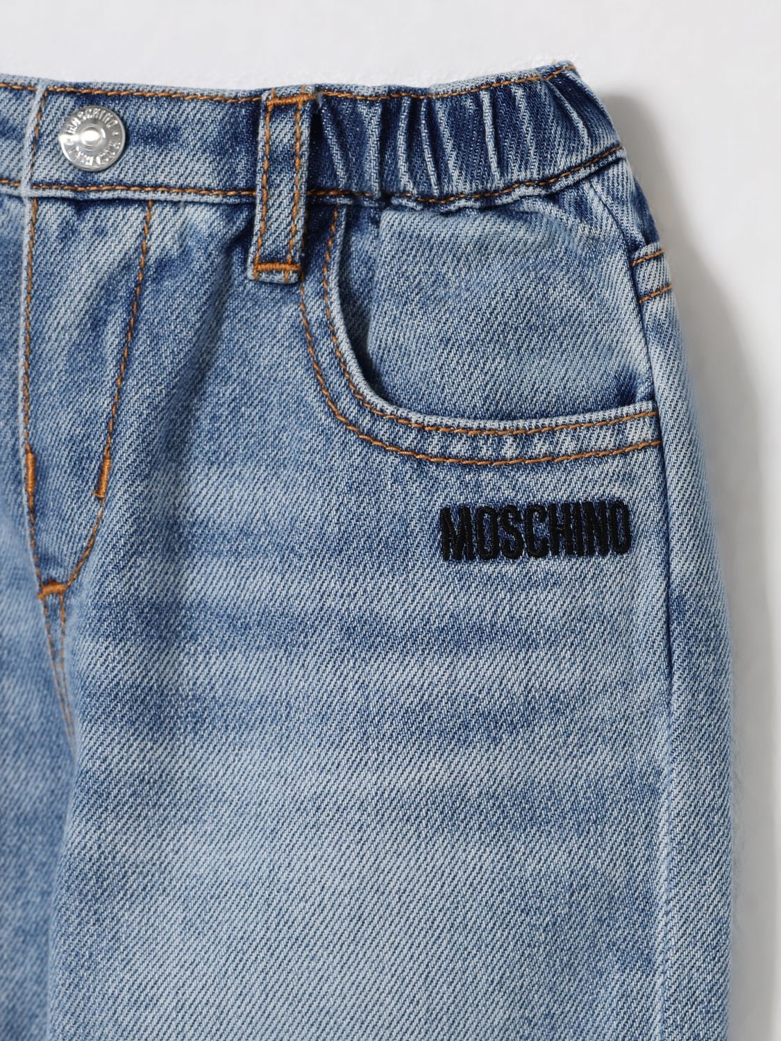 Moschino Pants Kids Blue