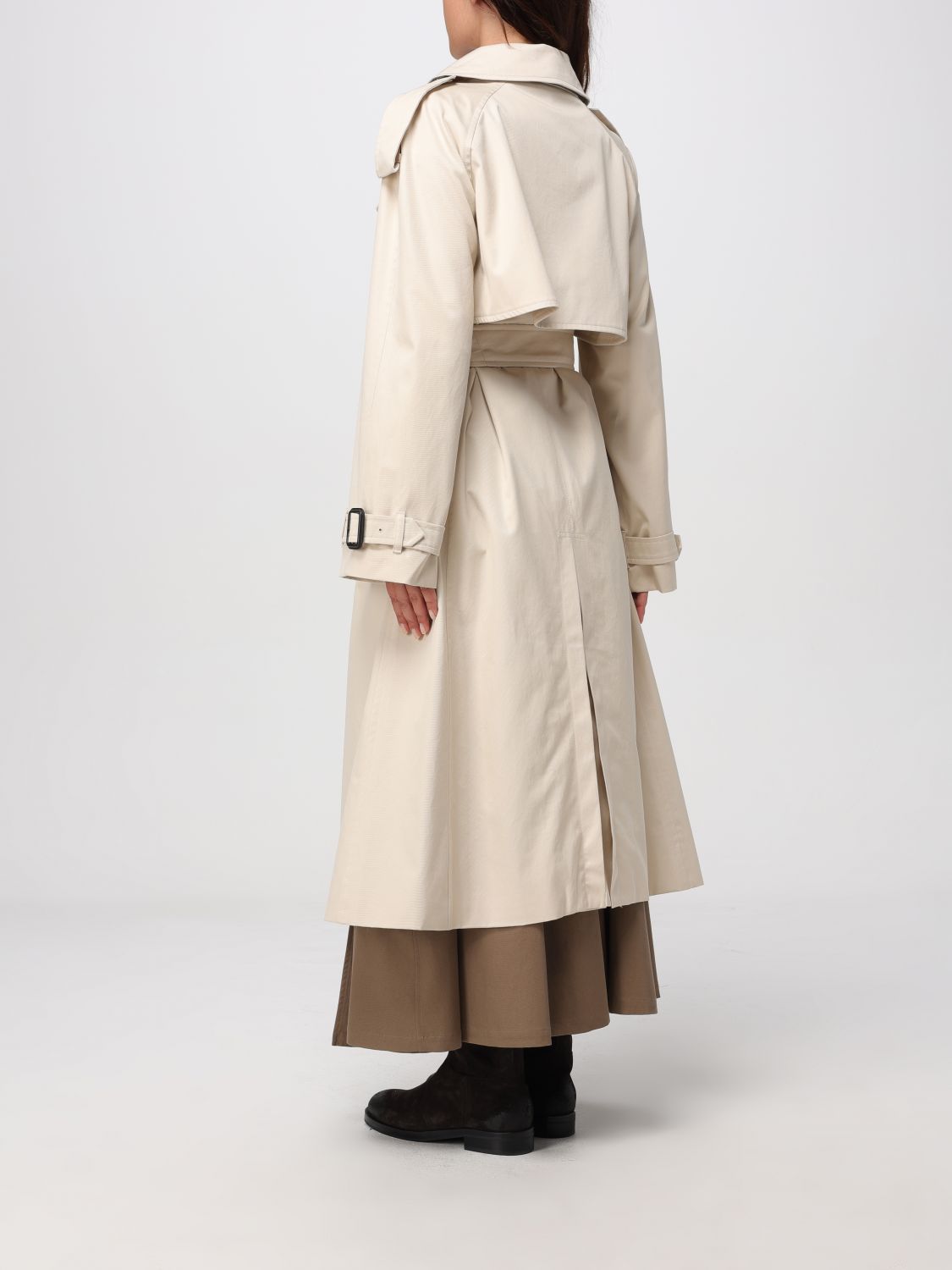 Burberry Coat Woman Beige