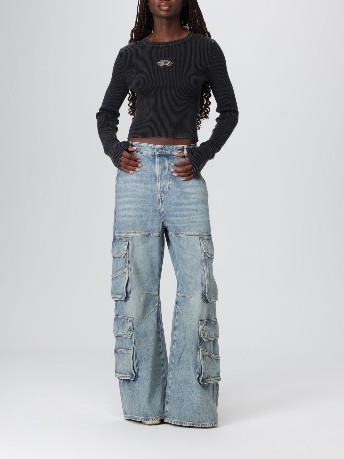 Diesel Jeans Woman Blue