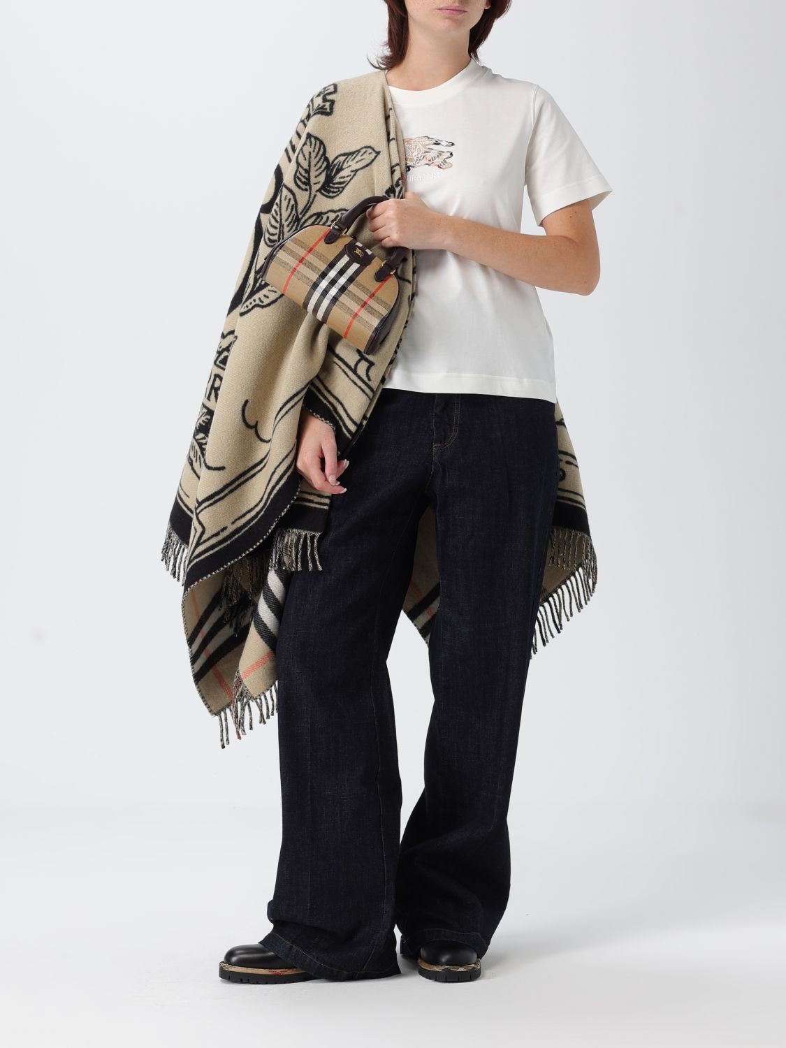 Burberry T Shirt Woman White