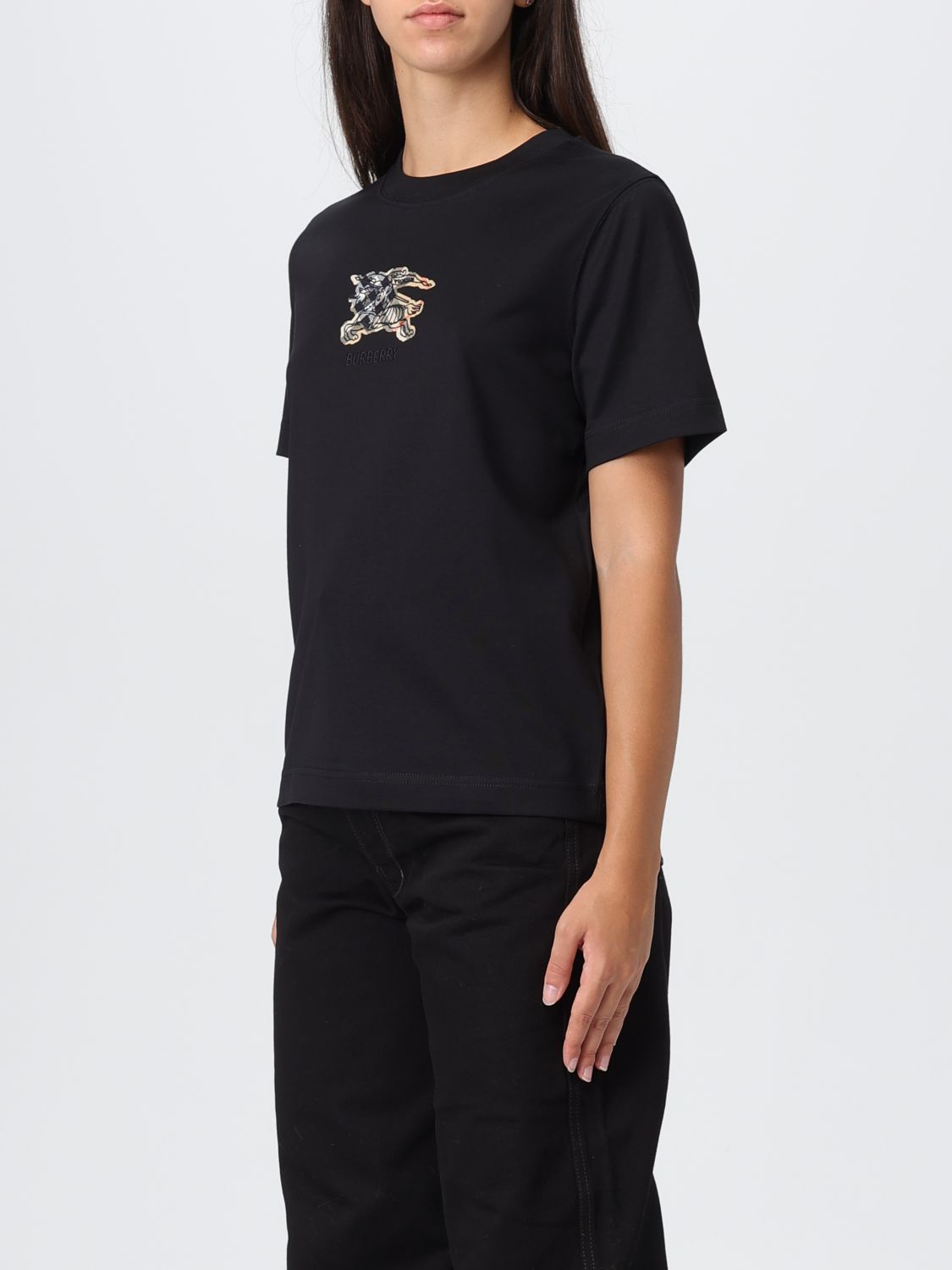 Burberry T Shirt Woman Black