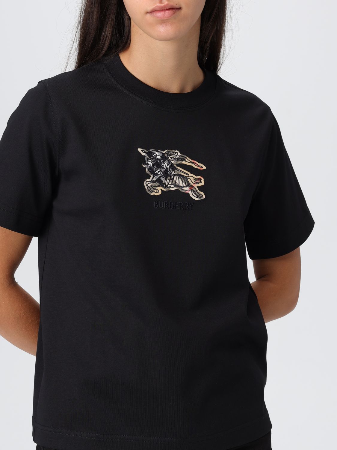 Burberry T Shirt Woman Black