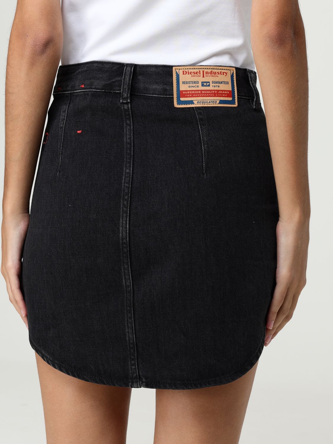 Diesel Skirt Woman Black