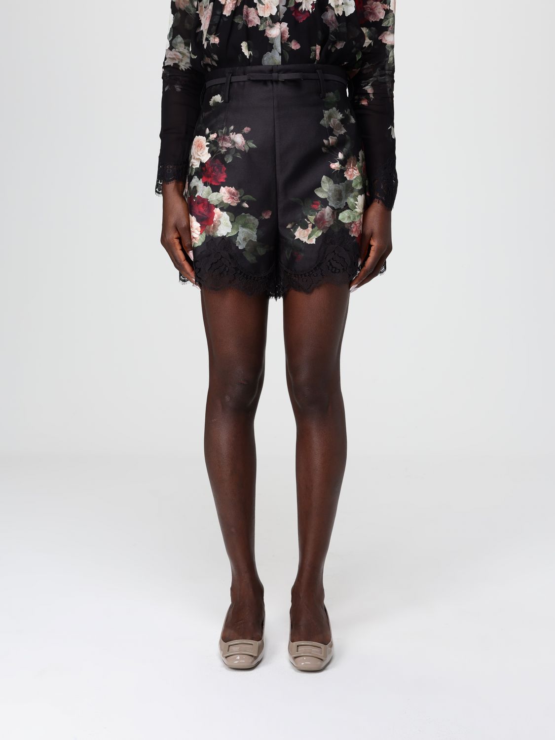 Zimmermann Shorts Woman Black