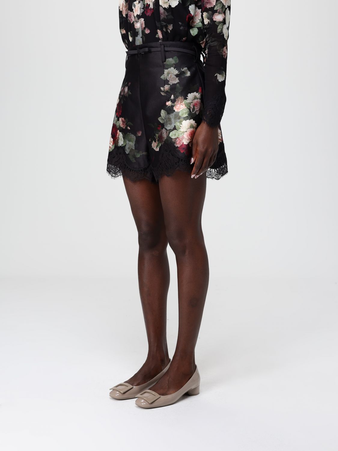 Zimmermann Shorts Woman Black