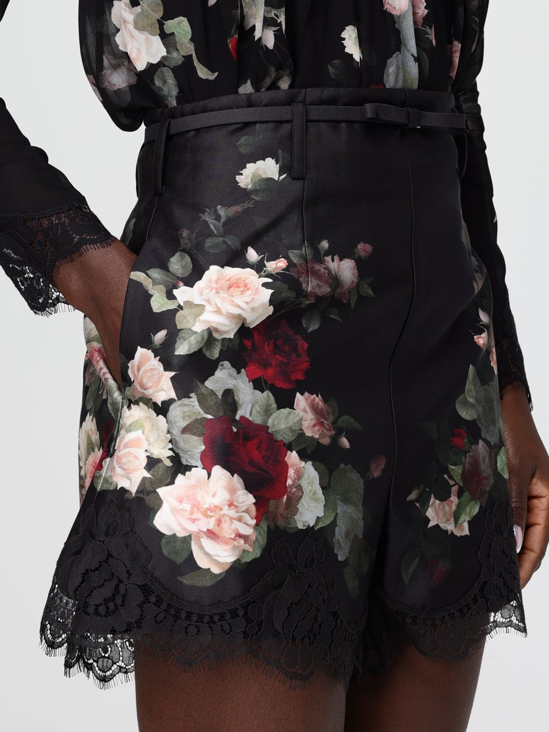 Zimmermann Shorts Woman Black