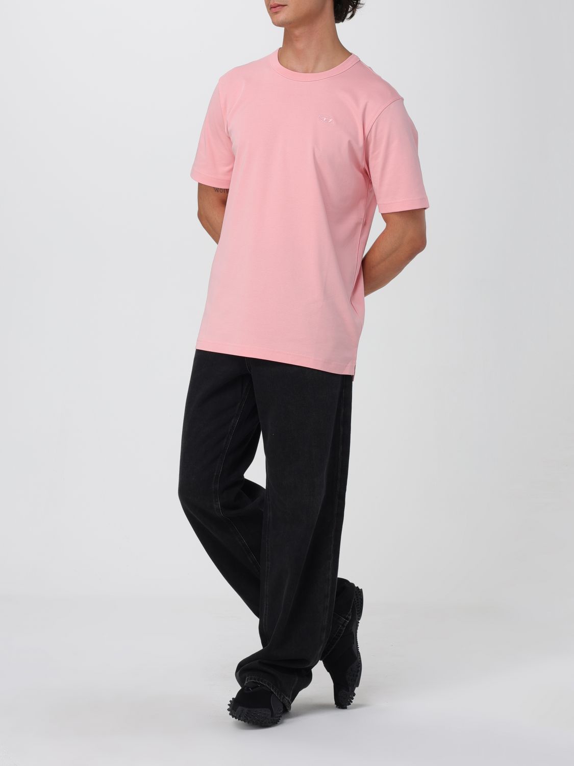 Diesel Sweatshirt Men Pink