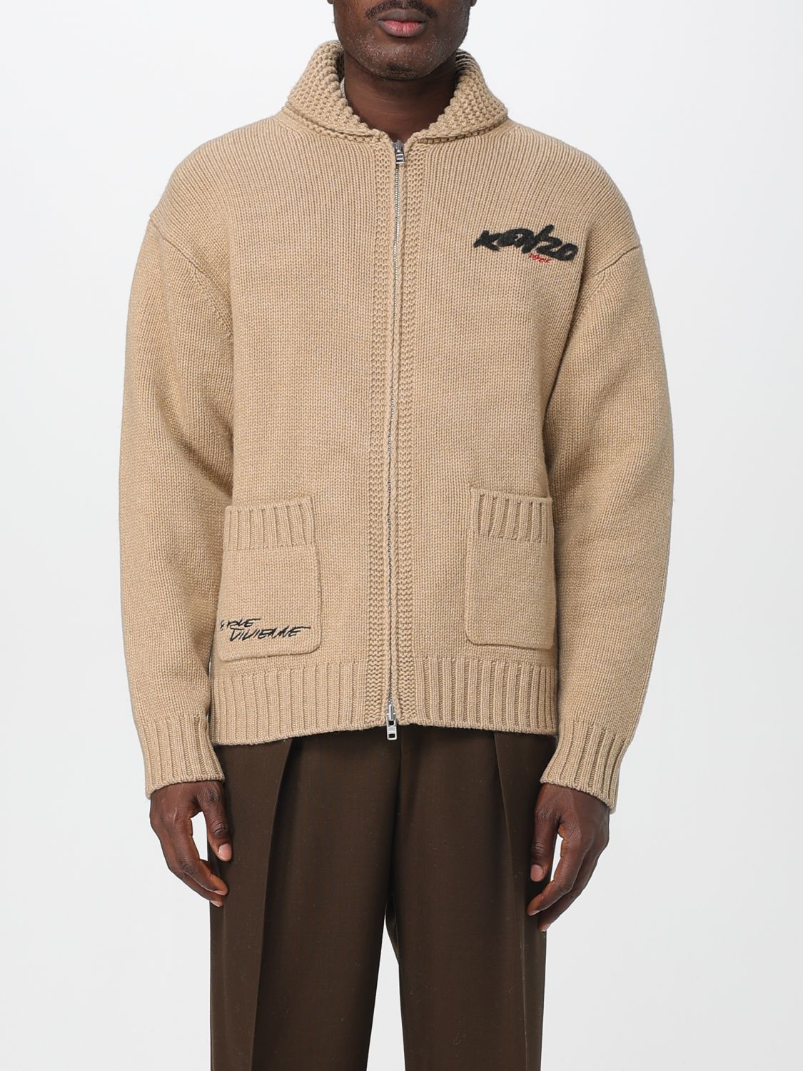 Kenzo Sweater Men Beige
