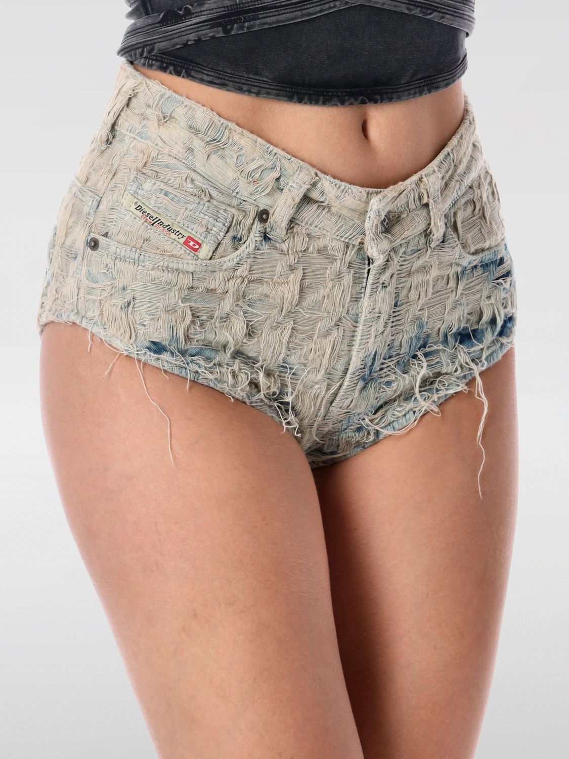 Diesel Short Woman Blue