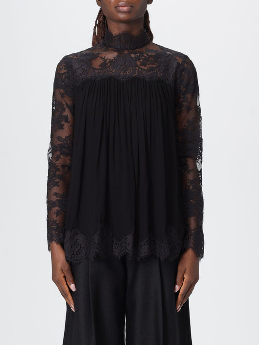 Zimmermann Top Woman Black