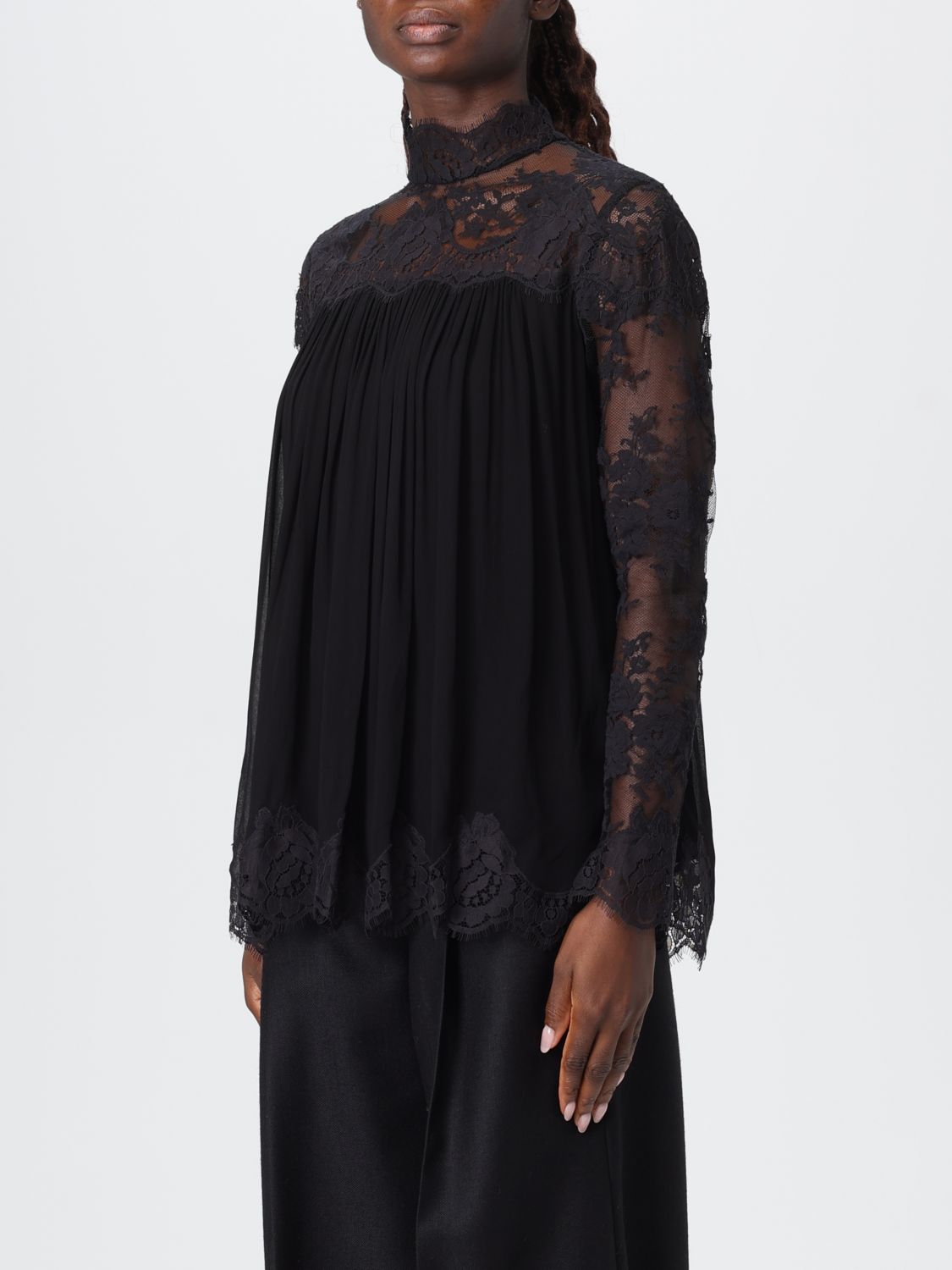 Zimmermann Top Woman Black