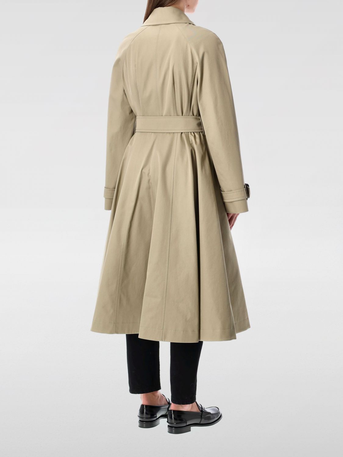 Burberry Coat Woman Sand