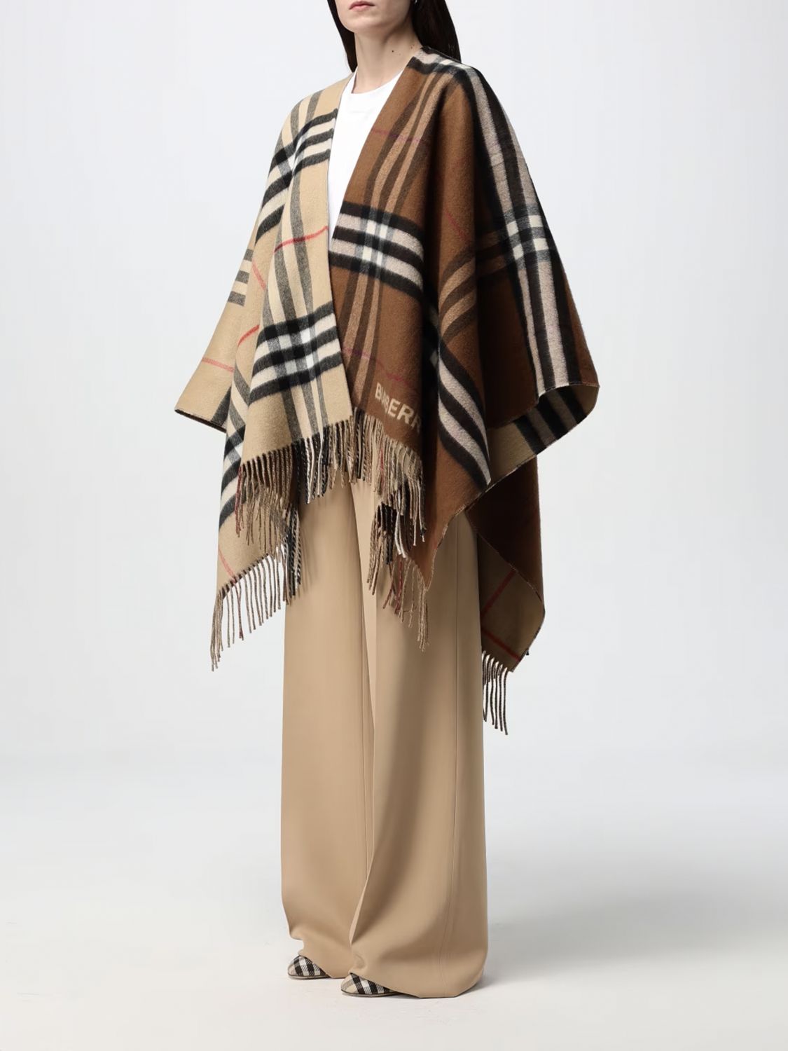 Burberry Coat Woman Beige
