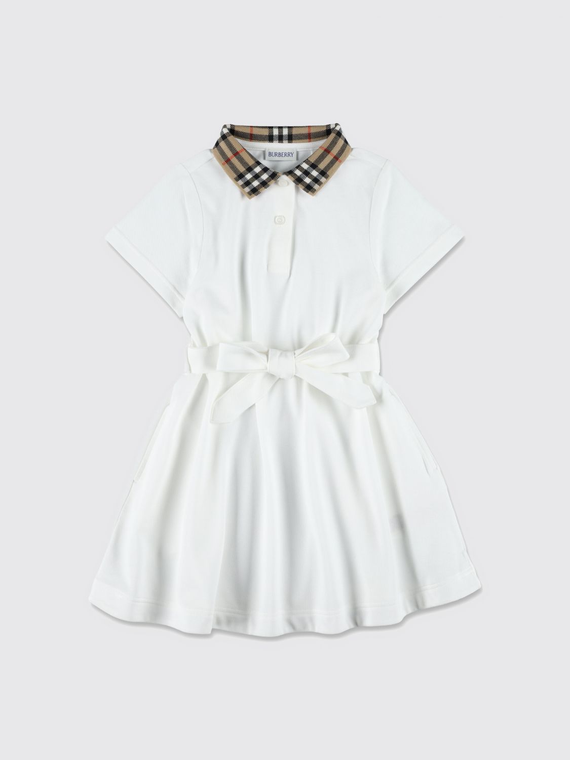 Burberry Dress Kids White