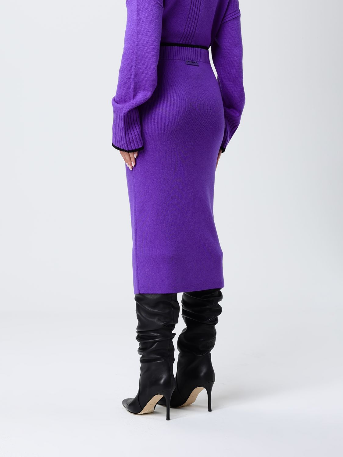 Pinko Skirt Woman Violet