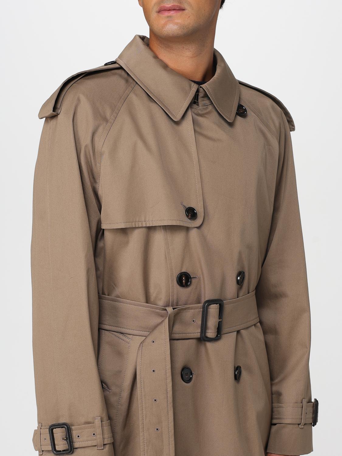 Burberry Trench Coat Men Brown