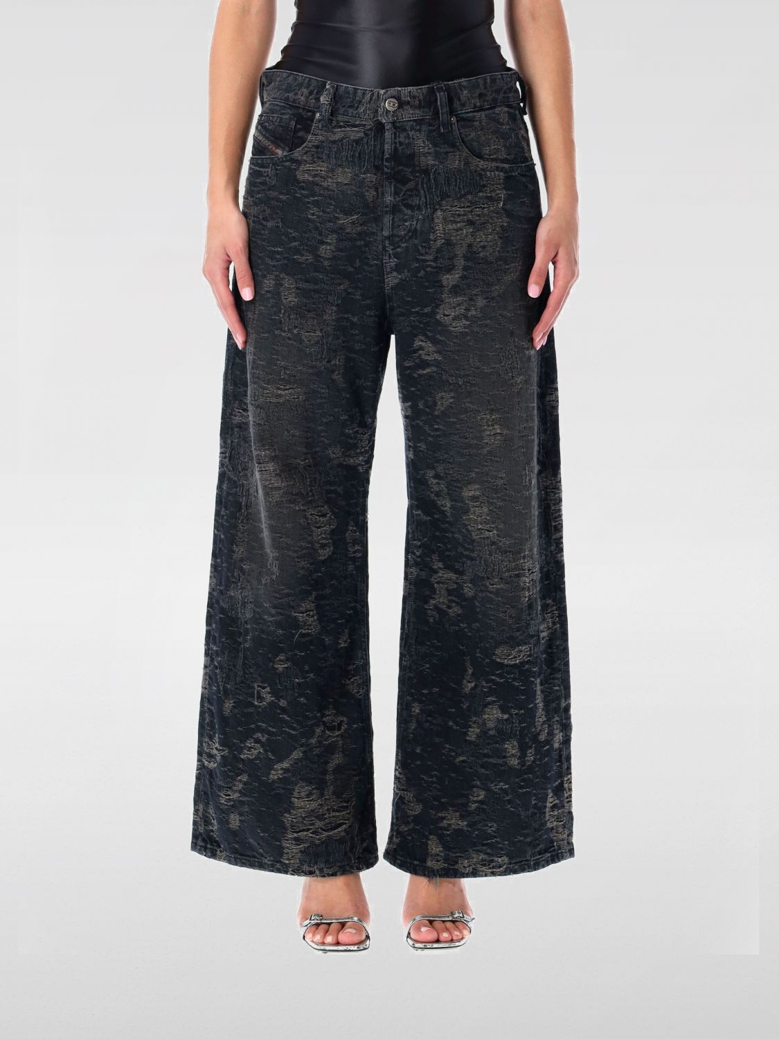 Diesel Jeans Woman Black
