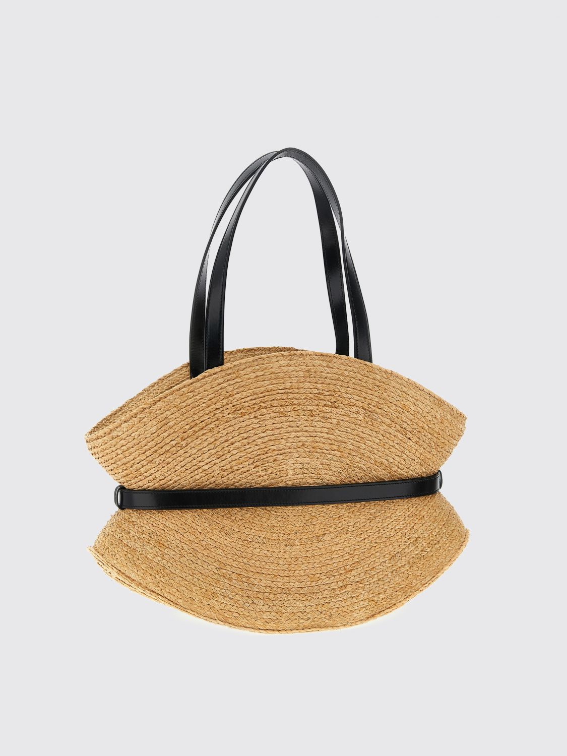 Balmain Shoulder Bag Woman Beige