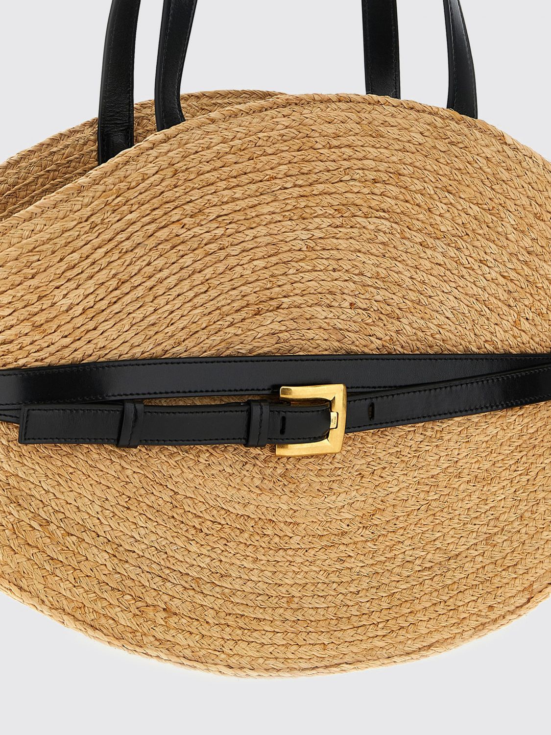 Balmain Shoulder Bag Woman Beige
