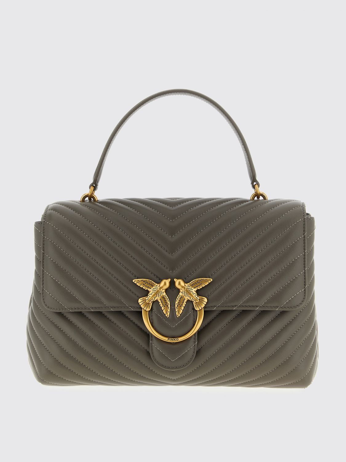 Pinko Shoulder Bag Woman Grey