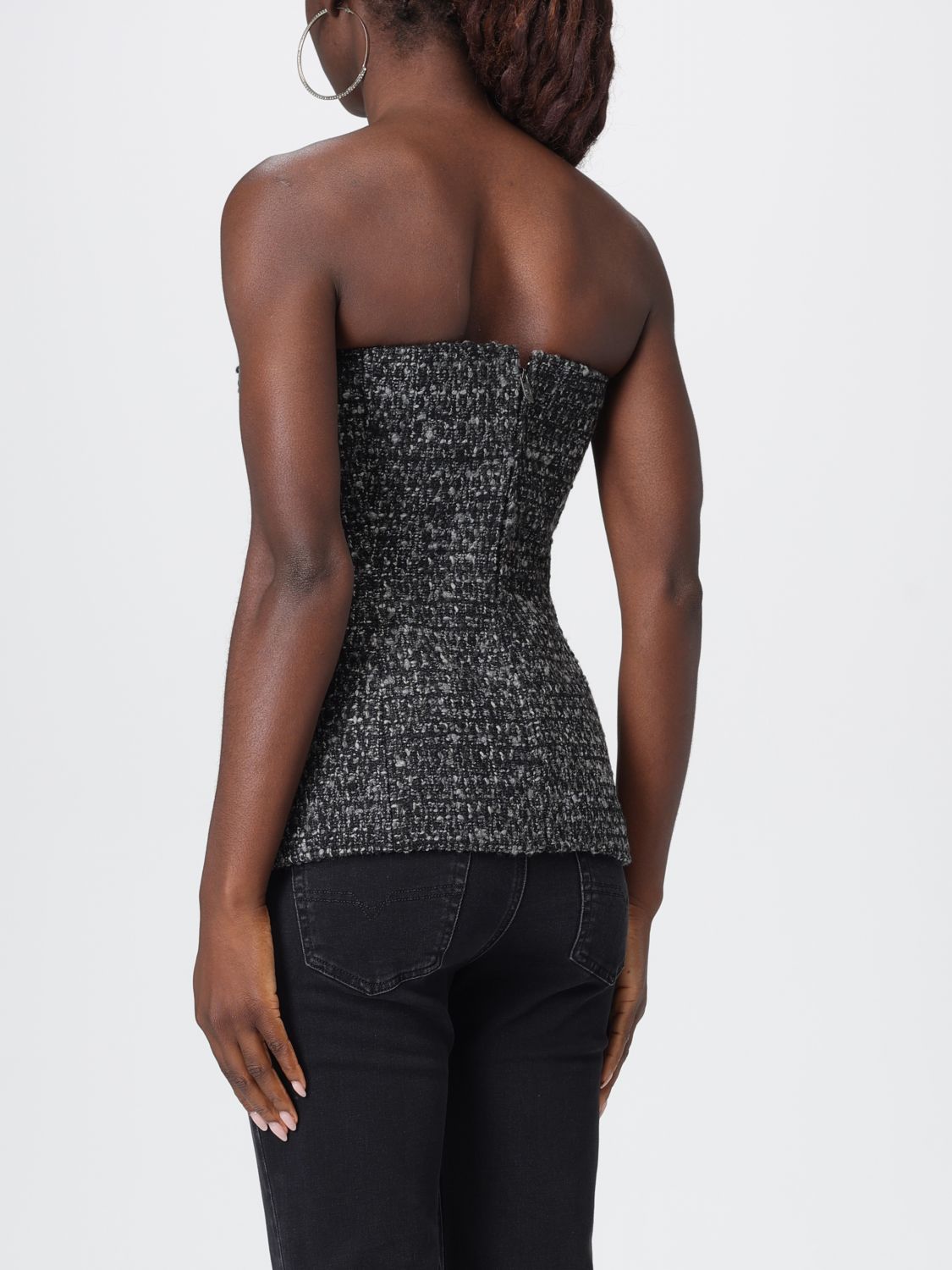 Diesel Top Woman Black